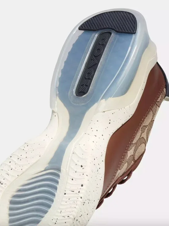 NIB COACH Men Citysole Runner Sneakers - C8812 Coach retail high end - size 8 US - Picture 5 of 7